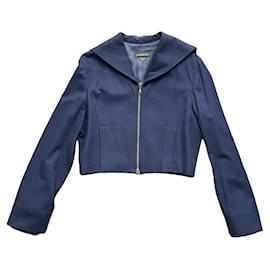 Autre Marque-Pure Virgin Wool-Navy blue