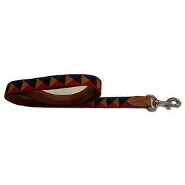 Hermès Correa para perro Hermes en cuero de bridal rojo slim Azul oscuro