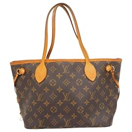 Louis Vuitton-Louis Vuitton Monogram Neverfull PM Tote Bag-Brown