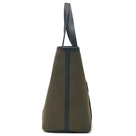 Hermès-Sac de transport militaire Hermes Clemence-Noir