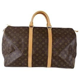 Louis Vuitton-Louis Vuitton Keepall 50-Brown