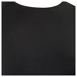 Theory-Theory Crepe Midi Dress in Black Viscose-Black