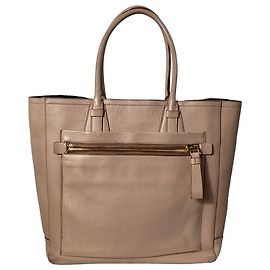 Borsa Tom Ford in pelle nuda Marrone Carne