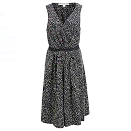 Diane Von Furstenberg-Diane von Furstenberg Boucle Wrap Dress in Multicolor Viscose-Multiple colors