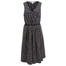 Vestido envolvente Boucle de Diane von Furstenberg em viscose multicolorida Multicor