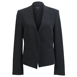 Theory Lanai Blazer in Black Wool Black