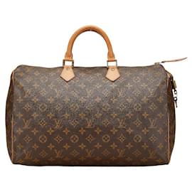 Louis Vuitton-Louis Vuitton Speedy Monogram Handbag-Brown