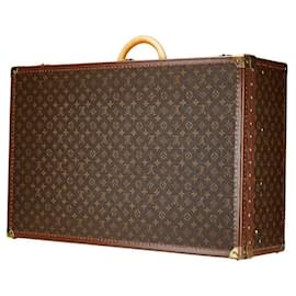 Louis Vuitton-Louis Vuitton Monogram Alzer 80 Trunk M21222-Brown