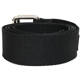 Balenciaga Logo Army Belt in Black Polyester Black