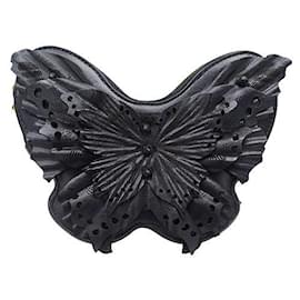 Dior-Dior Leather Women's Clutch Bag-Black
