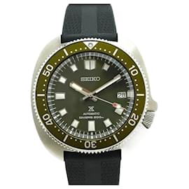 Seiko-Seiko Prospex Diver Scuba 6R35-00T0 Khaki Dial Men's Watch-Other