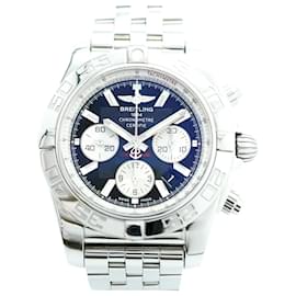 Breitling-Breitling Chronomat 44 AB0110 Black Dial Men's Watch-Other