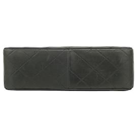 Chanel-Chanel Black Lambskin Shoulder Bag-Black