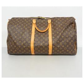 Louis Vuitton-Louis Vuitton Keepall Bandoulière 60-Brown