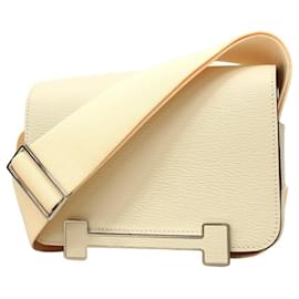 Hermès-Sac à épaule Hermes Geta Chevre Mysore Nata-Autre
