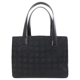 Chanel-Chanel New Travel Line PM Tote Bag-Black