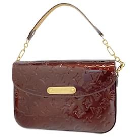 Louis Vuitton-Sac à épaule Louis Vuitton Vernis Rodeo Drive M93598-Bordeaux
