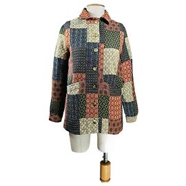 Jaqueta SéZane de algodão multicolorida Multicor