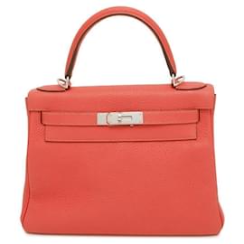 Hermès-Hermès Kelly 28-Orange