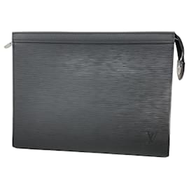 Louis Vuitton-Pochette Voyage Epi de Louis Vuitton-Noir