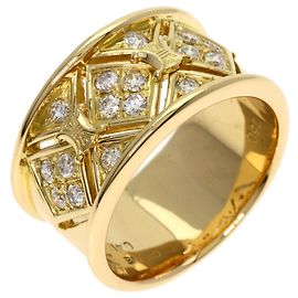 Céline Celine 18K Gelbgold-Diamantring Andere