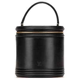 Louis Vuitton-Louis Vuitton Black Epi Cannes-Black