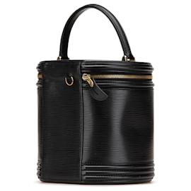 Louis Vuitton-Louis Vuitton Black Epi Cannes-Black