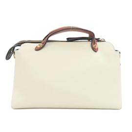 Fendi-Fendi By The Way Handbag-Brown,White