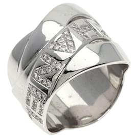 Chanel-Chanel Bordeaux Diamond Ring in 18K White Gold-Golden