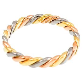 Christian Dior Three Gold Band Ring Other
