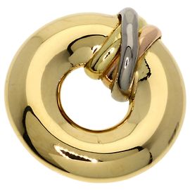 Pendente Cartier Trinity Circle in oro 18K Rosa Bianco Giallo