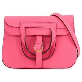 Hermès Bolsa de mão e ombro Hermes Halzan Mini 5 em 1 Rosa