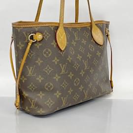 Louis Vuitton-Louis Vuitton Monogram Neverfull PM Tote Bag-Brown