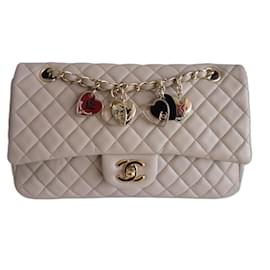 Chanel-Chanel Classic Valentine's Bag-Beige