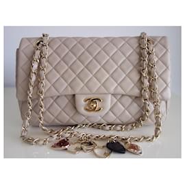 Chanel-Chanel Classic Valentine's Bag-Beige