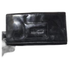 Gucci Square G Continental Wallet Black Black
