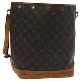 Louis Vuitton-LOUIS VUITTON Monogram Noe Shoulder Bag M42224 LV Auth 120139-Monogram