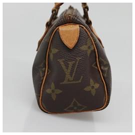 Louis Vuitton-LOUIS VUITTON Monogram Mini Speedy Hand Bag M41534 LV Auth 121017-Monogram