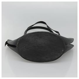 Louis Vuitton-LOUIS VUITTON Epi Saint Jacques Bolsa de Compras de Ombro Preta M52262 Auth 119122-Preto