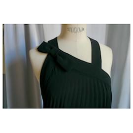 Paul Smith-PAUL SMITH Black pleated dress T46 IT New condition-Black