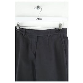 Loro Piana Pantalones cortos de algodón negro Negro