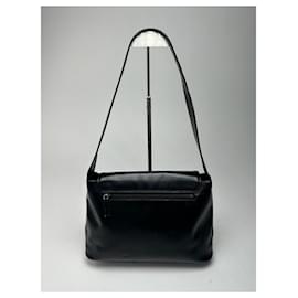Givenchy-Vintage Givenchy 4G leather bag black-Black