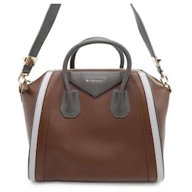 Givenchy-Givenchy Antigona Medium Tote Bag-Brown