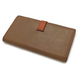 Hermès Béarn Marrom