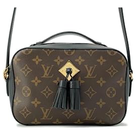 Louis Vuitton-Bolsa de Ombro Monogram Santonge da Louis Vuitton-Preto