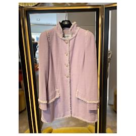 Chanel-Coats, Outerwear-Purple