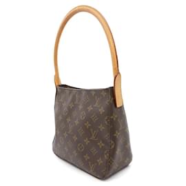 Louis Vuitton-Bolsa de Ombro Louis Vuitton Monogram Looping MM-Bege