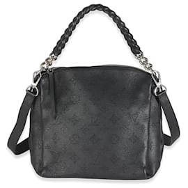 Louis Vuitton-Louis Vuitton Monogram Mahina Babylone BB Preto-Preto