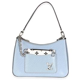 Louis Vuitton-Louis Vuitton Bleu Nuage Epi Marelle-Azul