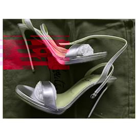 Christian Louboutin-Loubi queen 120-Silvery